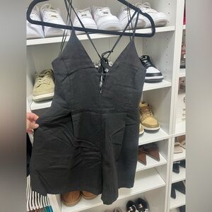 Zara Black Romper
